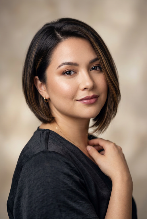 bob haircut for round face — image 1