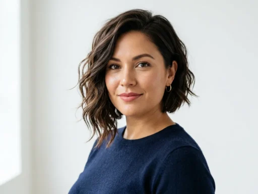 bob haircut for round face